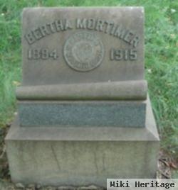 Bertha Mortimer