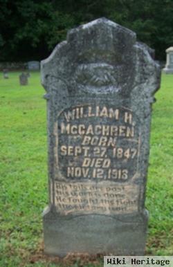 William Horace "billy" Mccachren