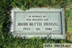 John Blyth Hensal