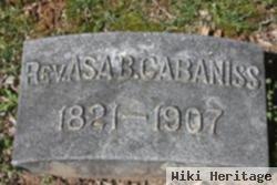 Rev Asa B. Cabaniss