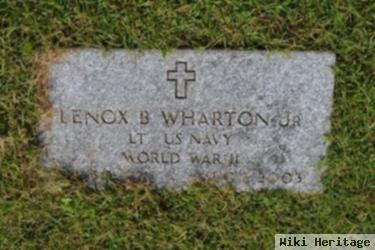 Lenox B Wharton, Jr