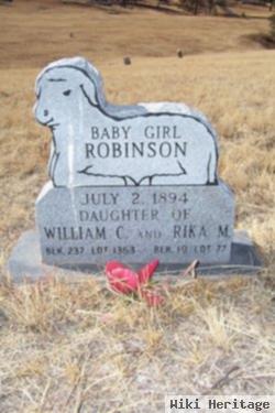 Baby Girl Robinson