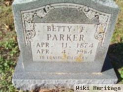 Betty F Parker