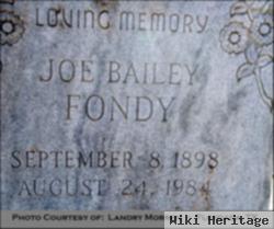 Joe Bailey Fondy