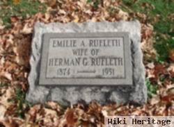 Emilie A Rufleth