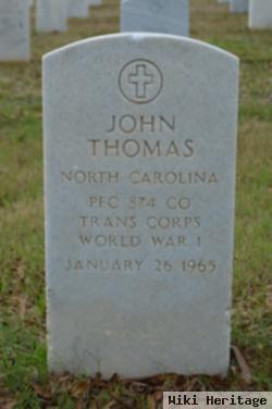 Pfc John Thomas