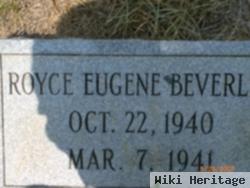 Royce Eugene Beverley