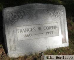 Frances W Corwin