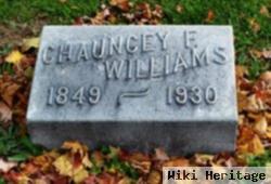 Chauncey F Williams