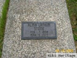 Alma Lathim Stone