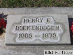 Henry Egbert Boekenoogen