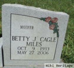 Betty Joyce Cagle Miles