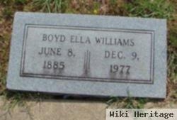 Boyd Ella Williams