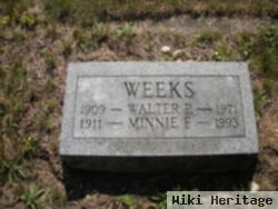 Walter P Weeks
