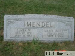 Mabel Hallett Mendell