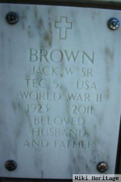 Jack Wesley Brown, Sr