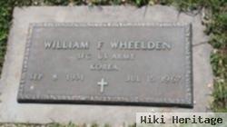 William Fred Wheelden