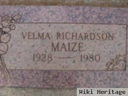 Velma Louise Richardson Maize