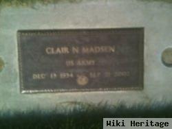 Clair N Madsen