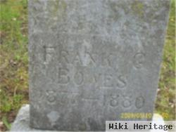 Frank G. Bowes