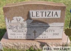 Elizabeth Margaret "betty" Cunningham Letizia