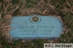 Julia A. Tucker Fowler