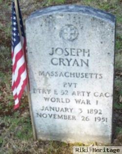 Pvt Joseph Cryan