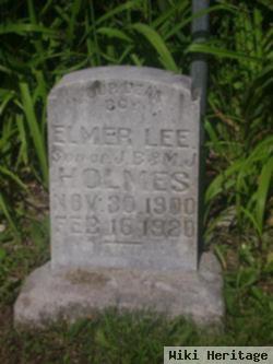 Elmer Lee Holmes