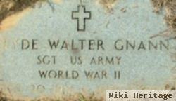 Sgt Clyde Walter Gnann