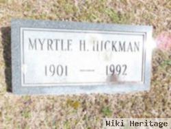 Myrtle H Hudson Hickman