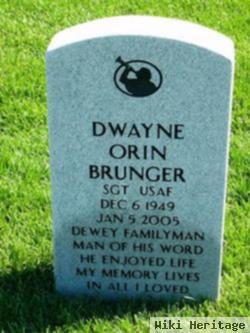 Dwayne Orin "dewey" Brunger