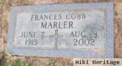 Frances Cobb Marler