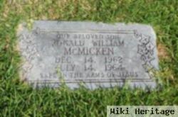 Ronald William Mcmicken