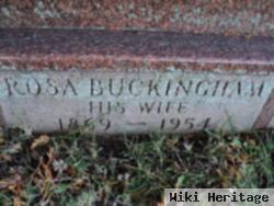 Anna Rosalie "rosa" Buckingham Haser