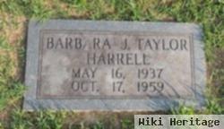 Barbara Joan Taylor Harrell