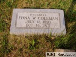 Edna W. Coleman