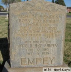 Martin J Empey