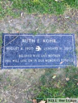 Ruth E. Kramer Kohr