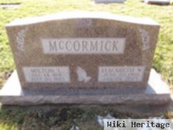 Elizabeth Wilhelmina "betsy" Schellinga Mccormick