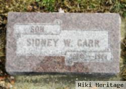 Sidney W Carr