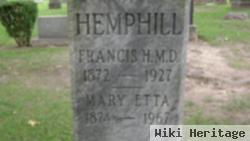 Dr Francis Hale "frank" Hemphill