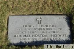 Ernest L Horton