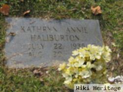 Kathryn Annie Haliburton