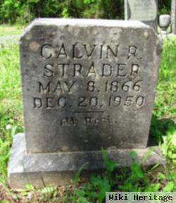 Calvin Rufus Strader