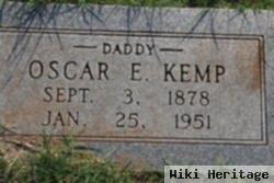 Oscar E Kemp