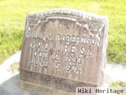 William Robertson Mcclure, Sr