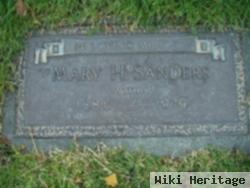 Mary H Sanders