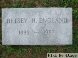 Betsey H England