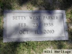 Betty West Parker