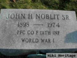 John H Noblit, Sr